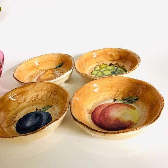 EL CAMINO Linens & Things hand painted dishes - Picture 4 of 7